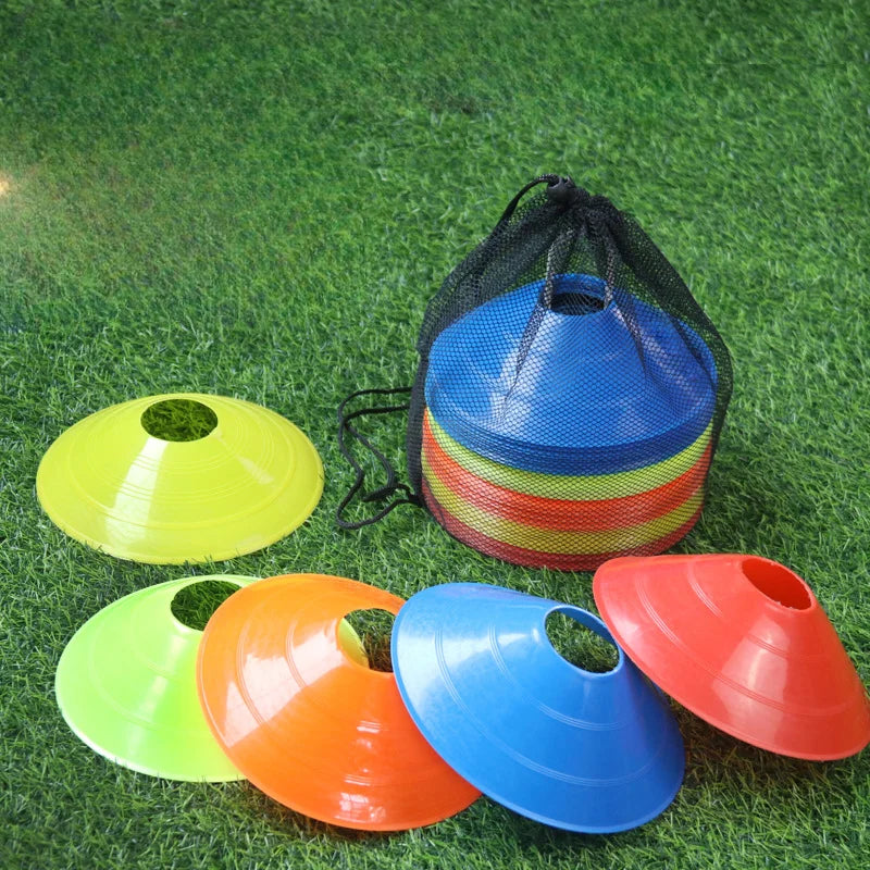 10-Piece Agility Cone Set – Soccer Training