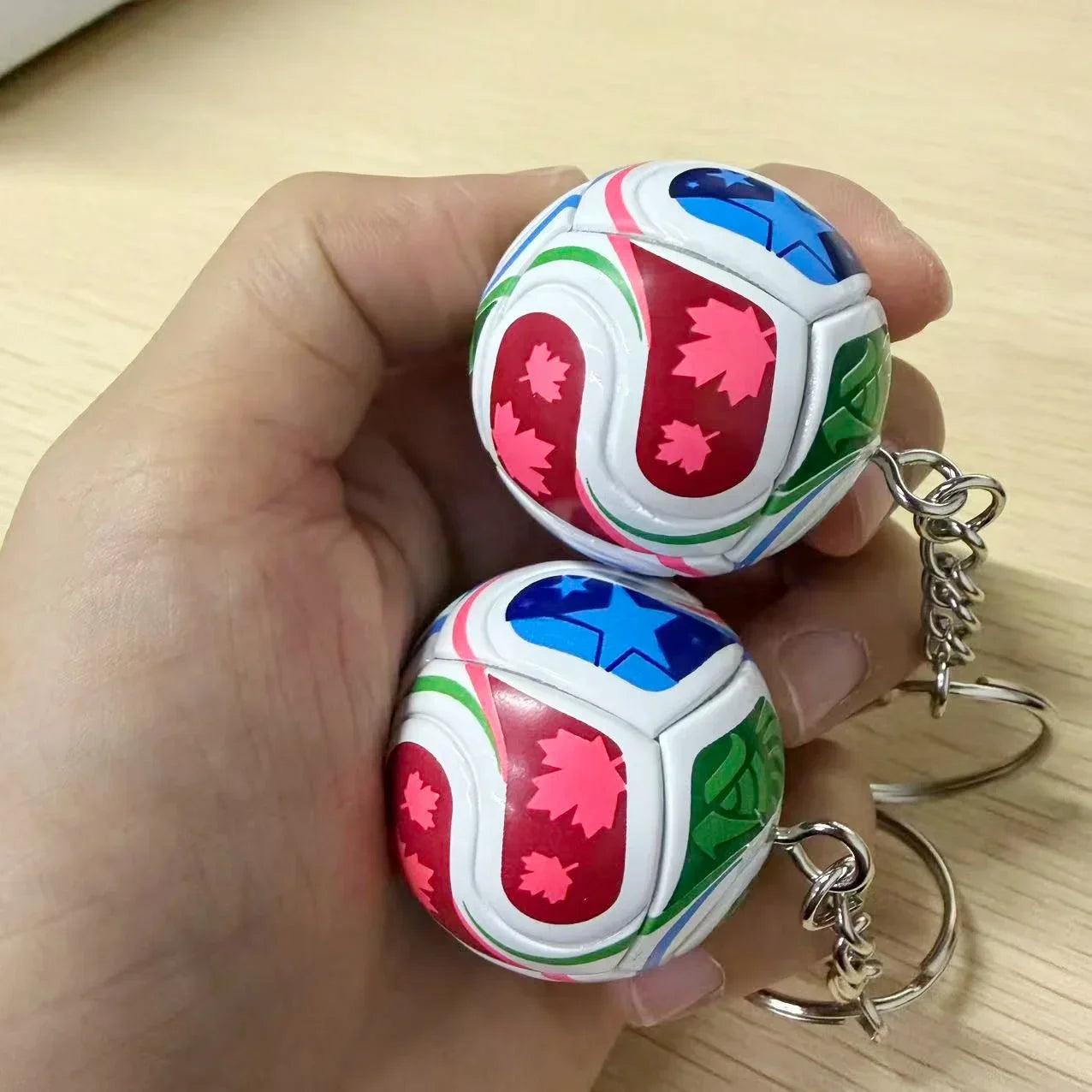 3D Football Keychain – Soccer Fan Gift