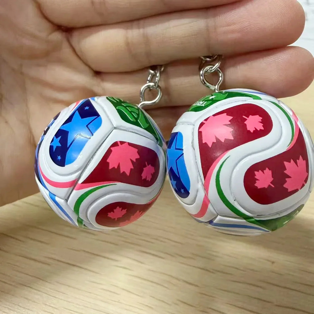3D Football Keychain – Soccer Fan Gift