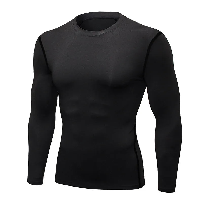 Men's Long Sleeve Compression Sport T-Shirt