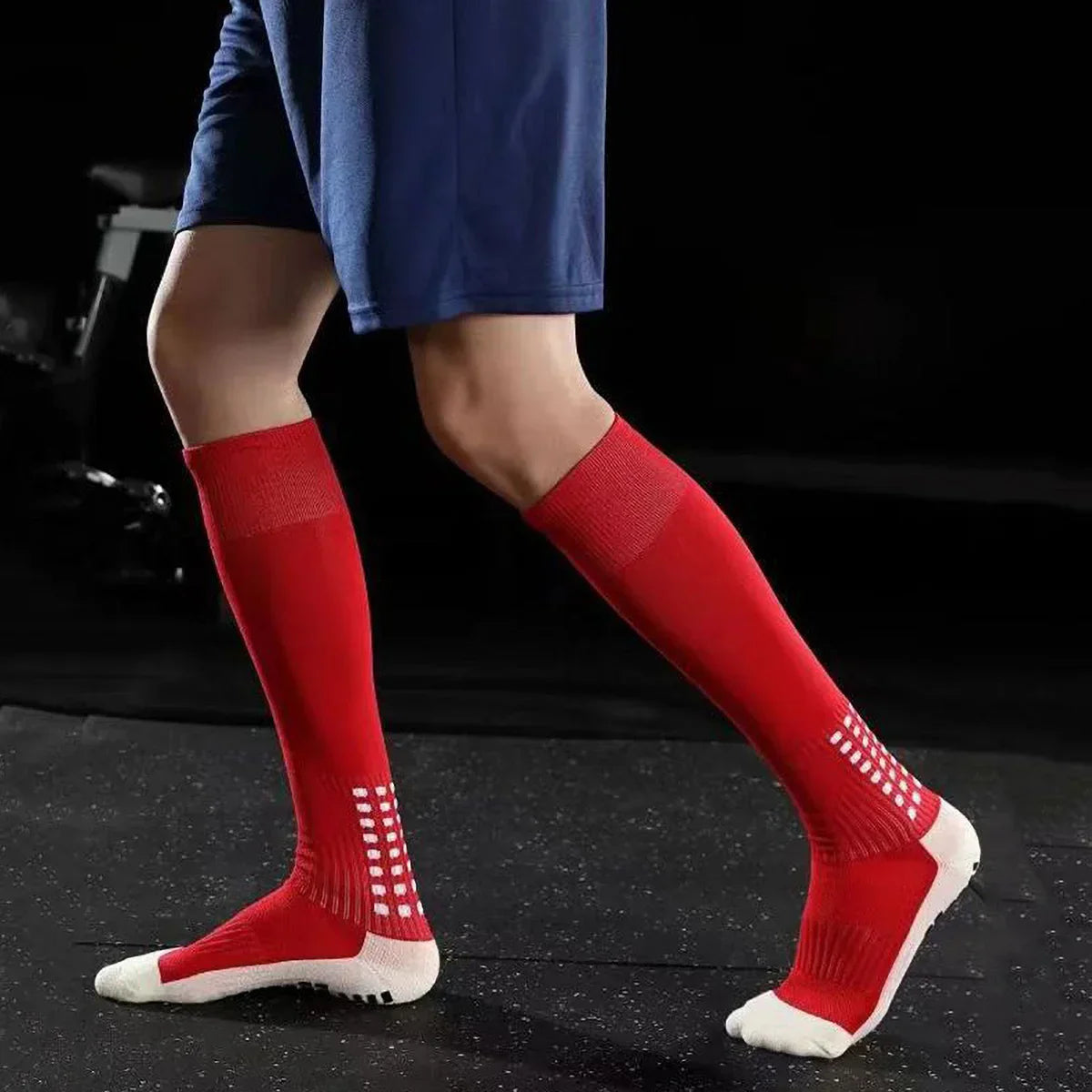 Men's Non-Slip Grip Soccer Socks
