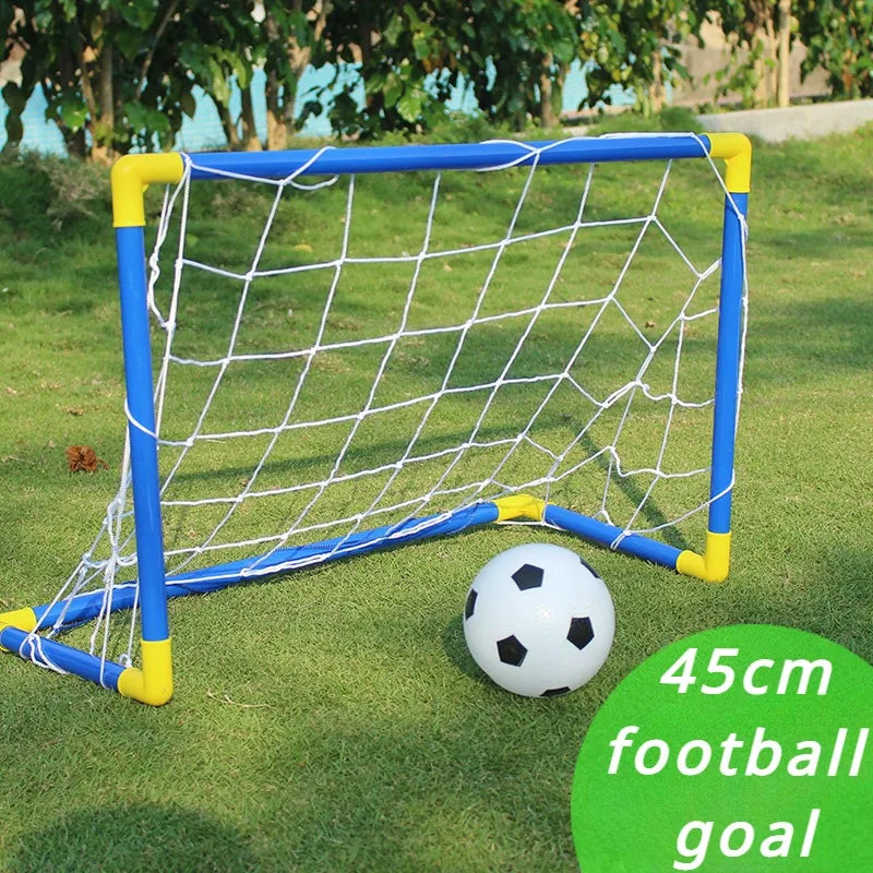 Kids Portable Soccer Goal Play Kit
