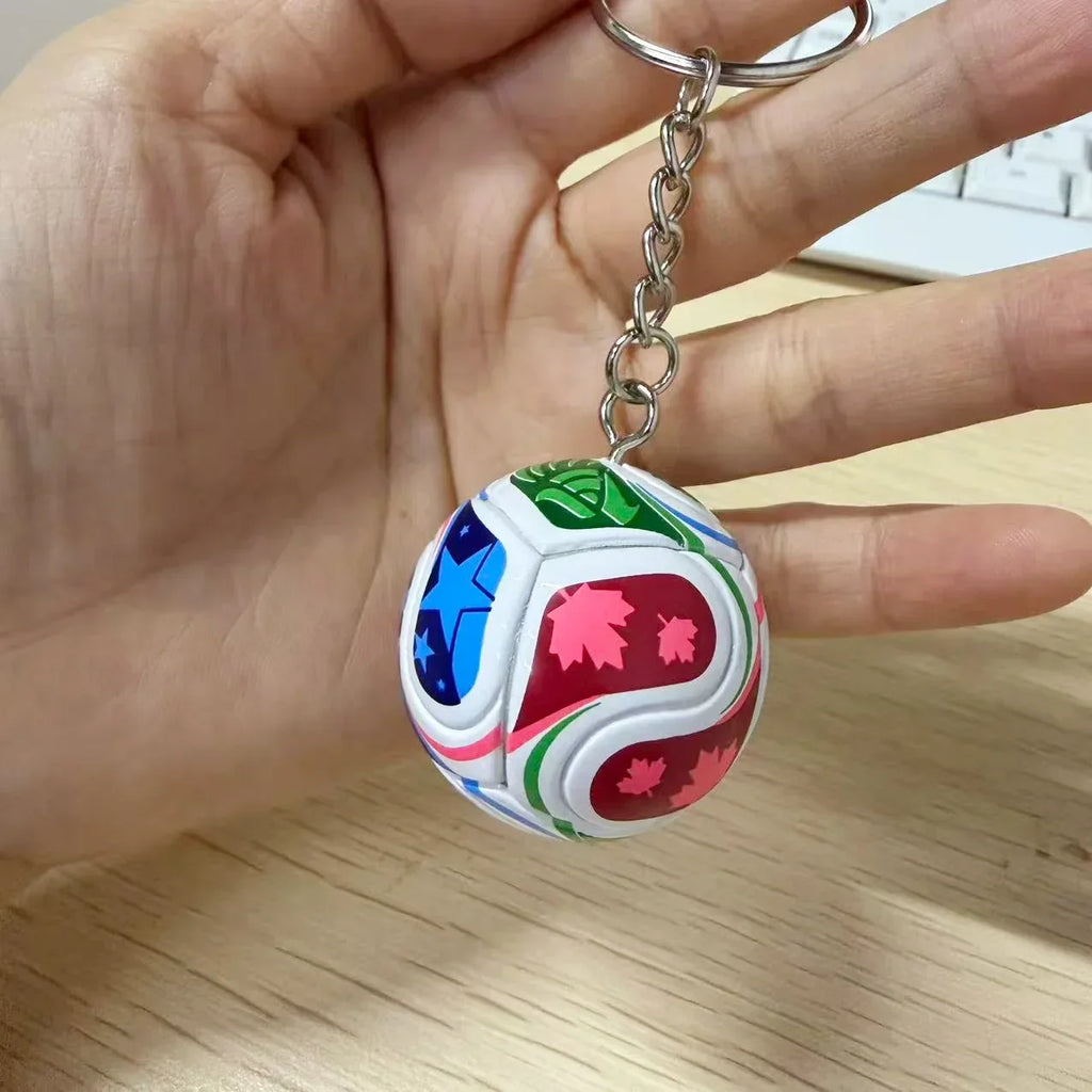 3D Football Keychain – Soccer Fan Gift