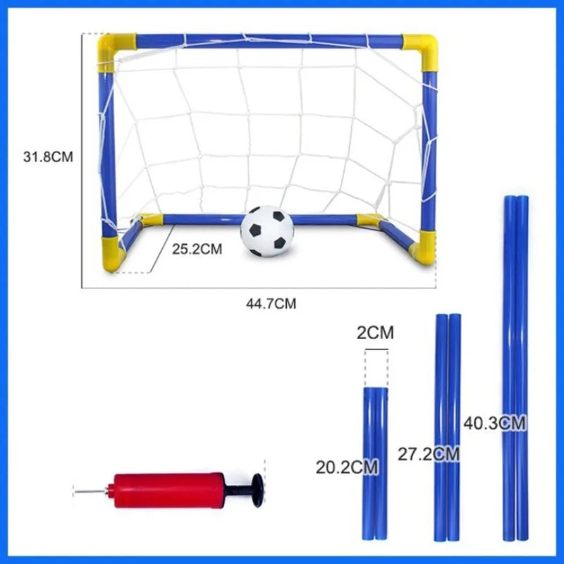 Kids Portable Soccer Goal Play Kit