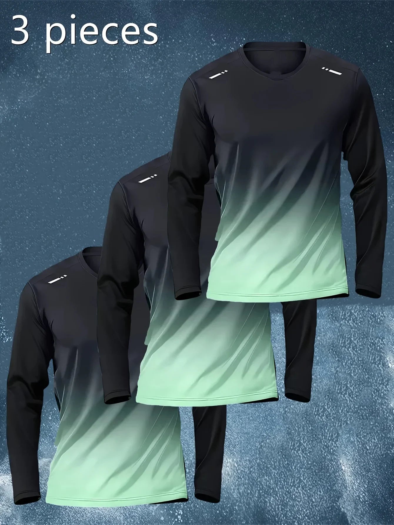 Men's Long Sleeve Dry-Fit Sport Top