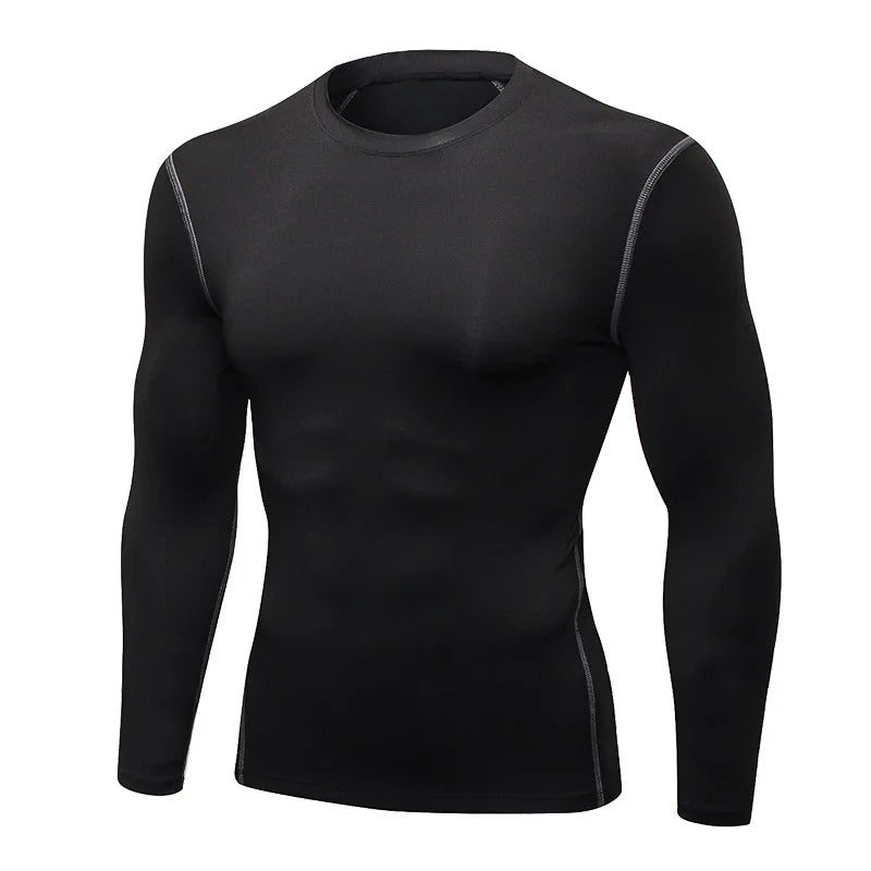 Men's Long Sleeve Compression Sport T-Shirt
