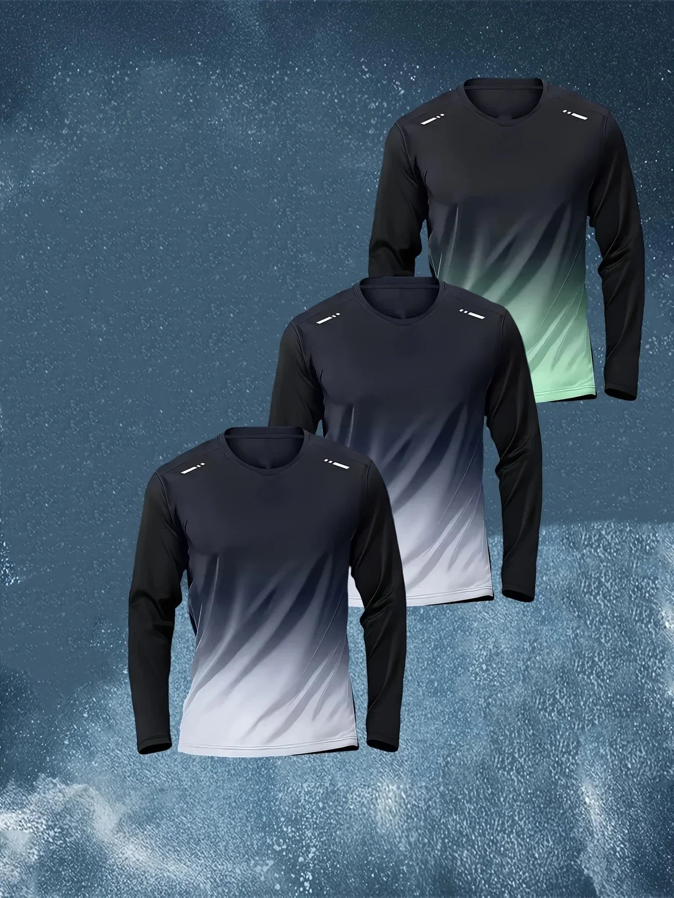 Men's Long Sleeve Dry-Fit Sport Top