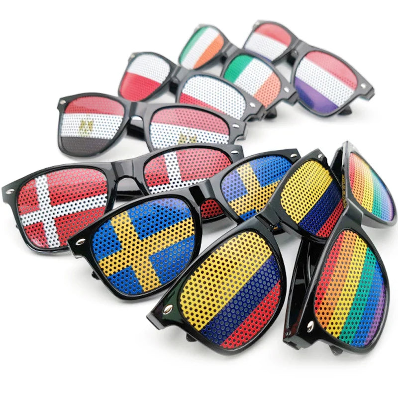 42 Countries Flag Sunglasses